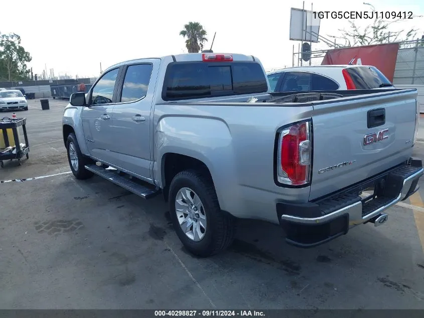 2018 GMC Canyon Sle VIN: 1GTG5CEN5J1109412 Lot: 40298827