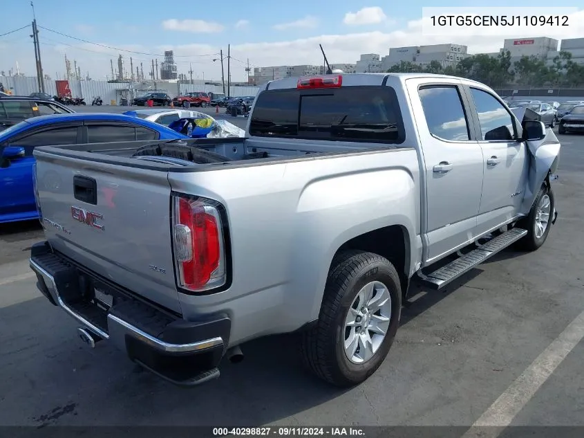 2018 GMC Canyon Sle VIN: 1GTG5CEN5J1109412 Lot: 40298827