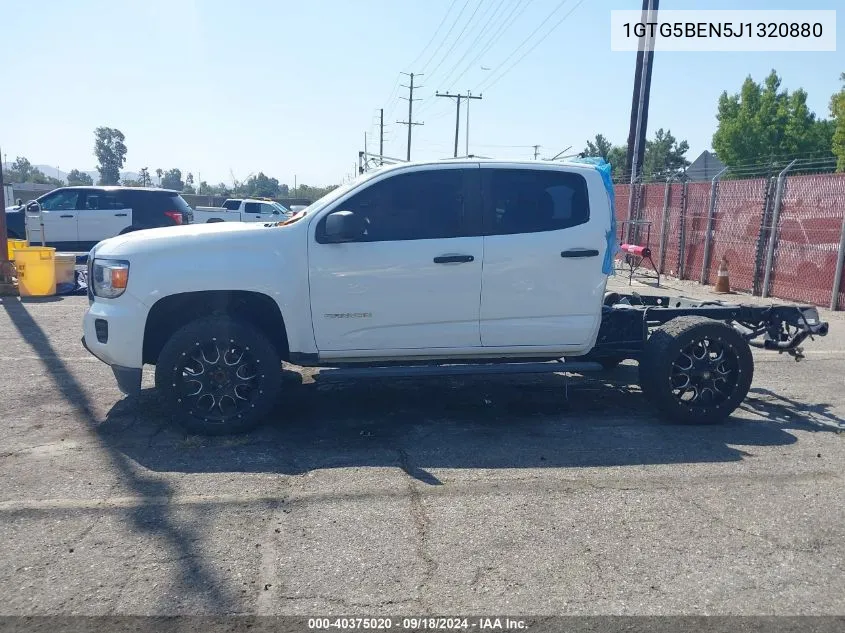 2018 GMC Canyon VIN: 1GTG5BEN5J1320880 Lot: 40375020