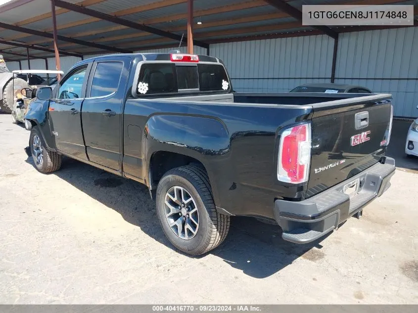 2018 GMC Canyon All Terrain W/Cloth VIN: 1GTG6CEN8J1174848 Lot: 40416770