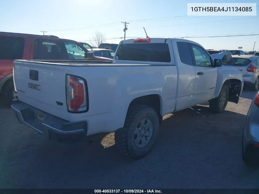 2018 GMC Canyon VIN: 1GTH5BEA4J1134085 Lot: 40533137