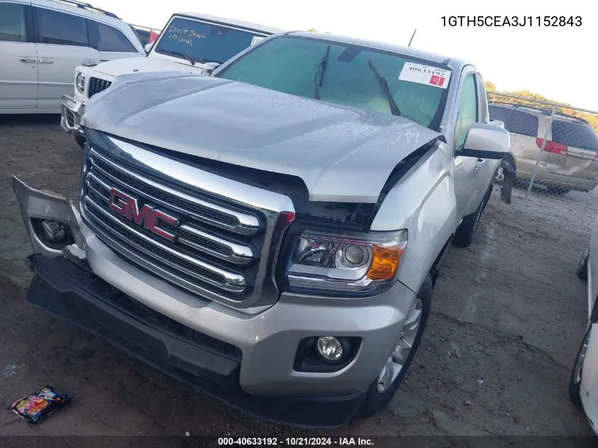 1GTH5CEA3J1152843 2018 GMC Canyon Sle