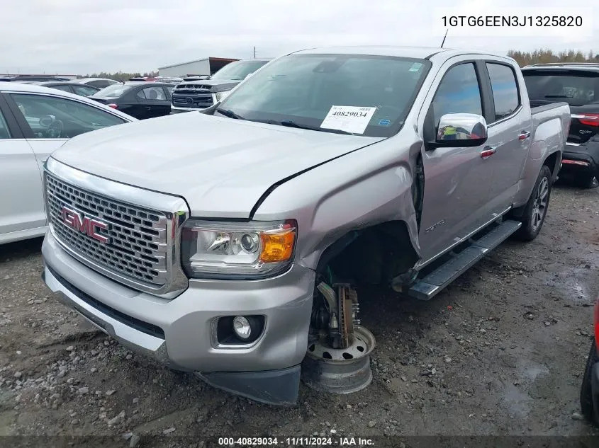 2018 GMC Canyon Denali VIN: 1GTG6EEN3J1325820 Lot: 40829034