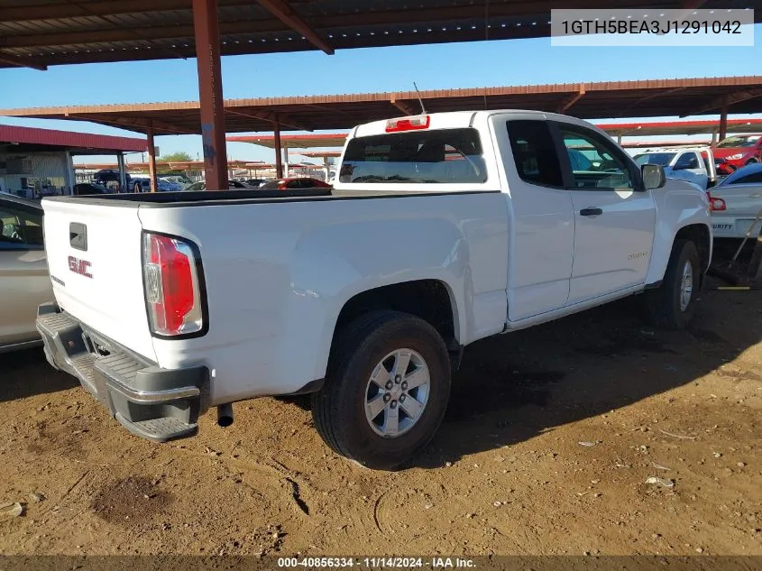 2018 GMC Canyon VIN: 1GTH5BEA3J1291042 Lot: 40856334