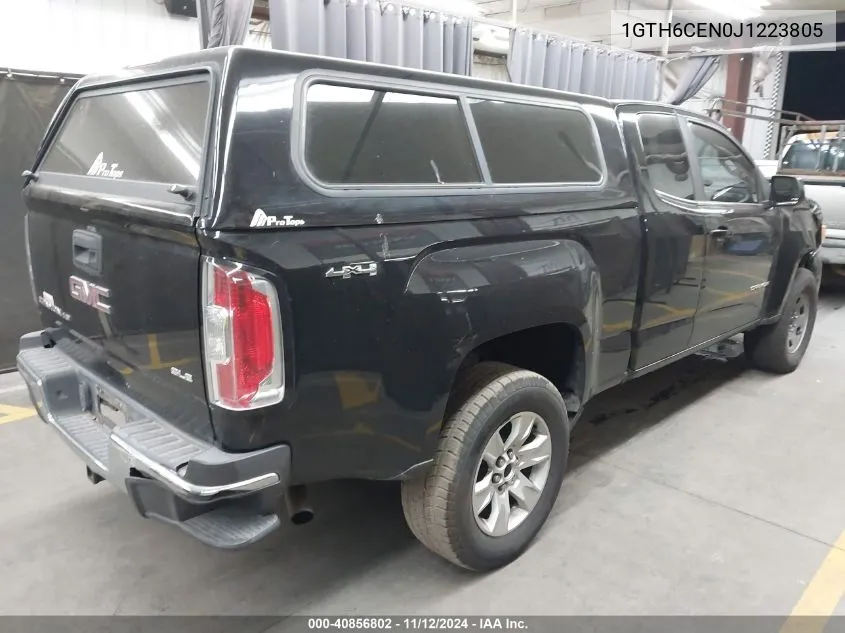 2018 GMC Canyon Sle VIN: 1GTH6CEN0J1223805 Lot: 40856802