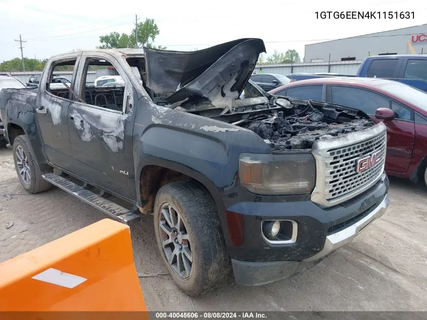 1GTG6EEN4K1151631 2019 GMC Canyon Denali