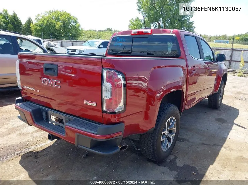 1GTG6FEN6K1130057 2019 GMC Canyon All Terrain W/Cloth