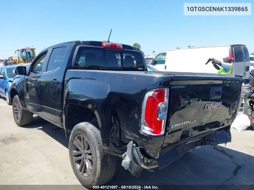 1GTG5CEN6K1339865 2019 GMC Canyon Sle