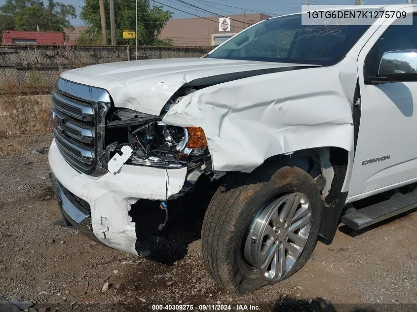 1GTG6DEN7K1275709 2019 GMC Canyon Slt