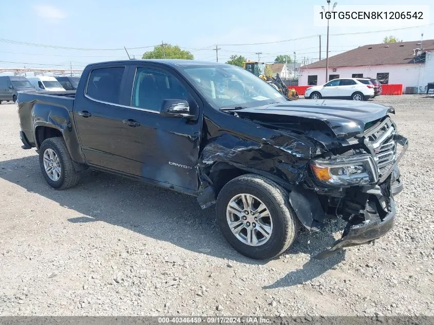 1GTG5CEN8K1206542 2019 GMC Canyon Sle