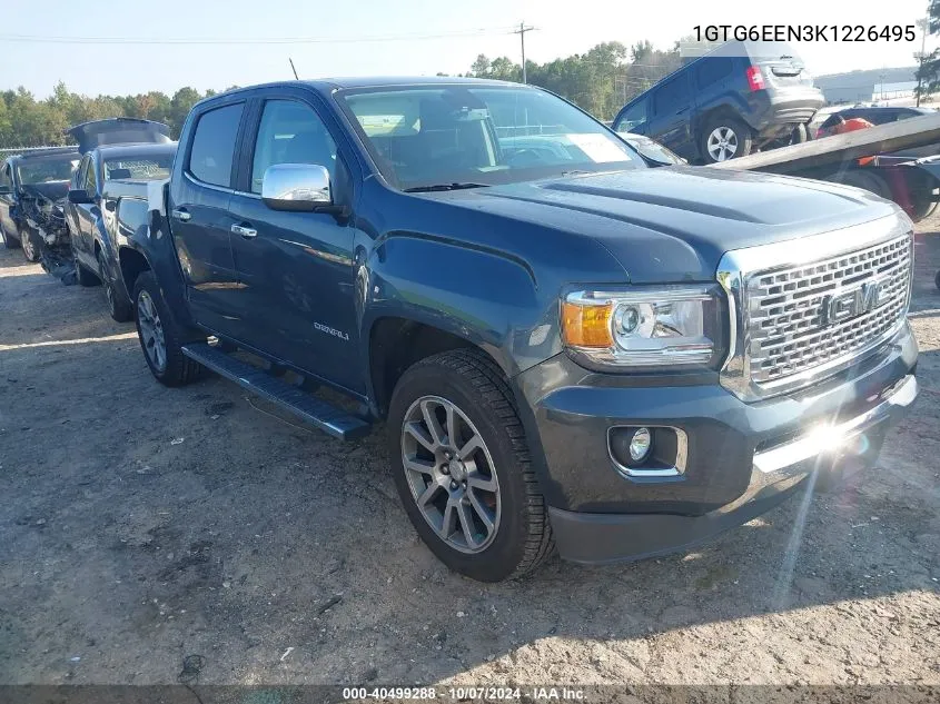 2019 GMC Canyon Denali VIN: 1GTG6EEN3K1226495 Lot: 40499288