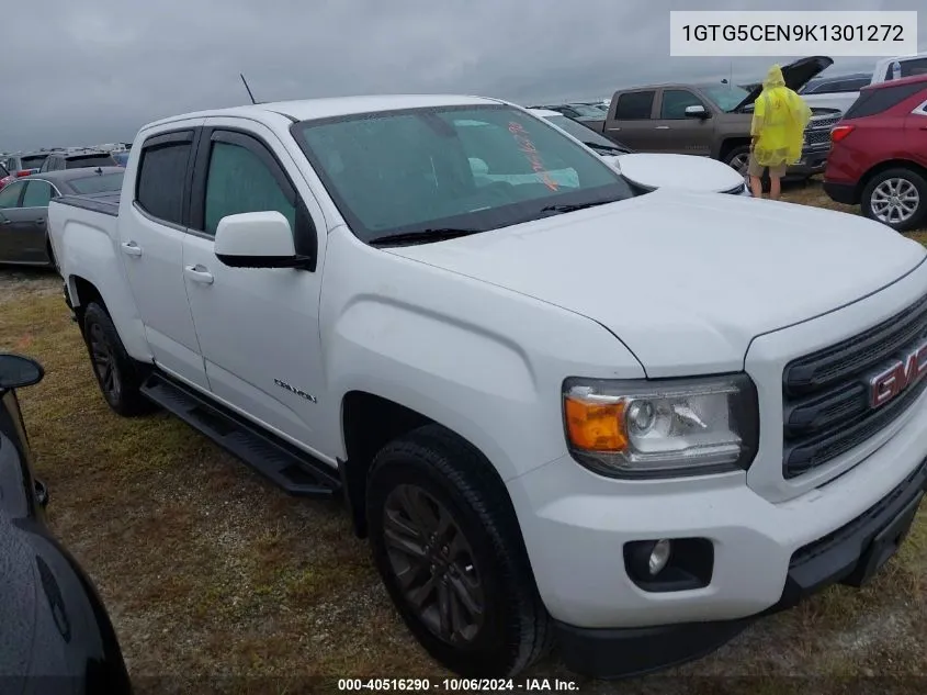 2019 GMC Canyon Sle VIN: 1GTG5CEN9K1301272 Lot: 40516290