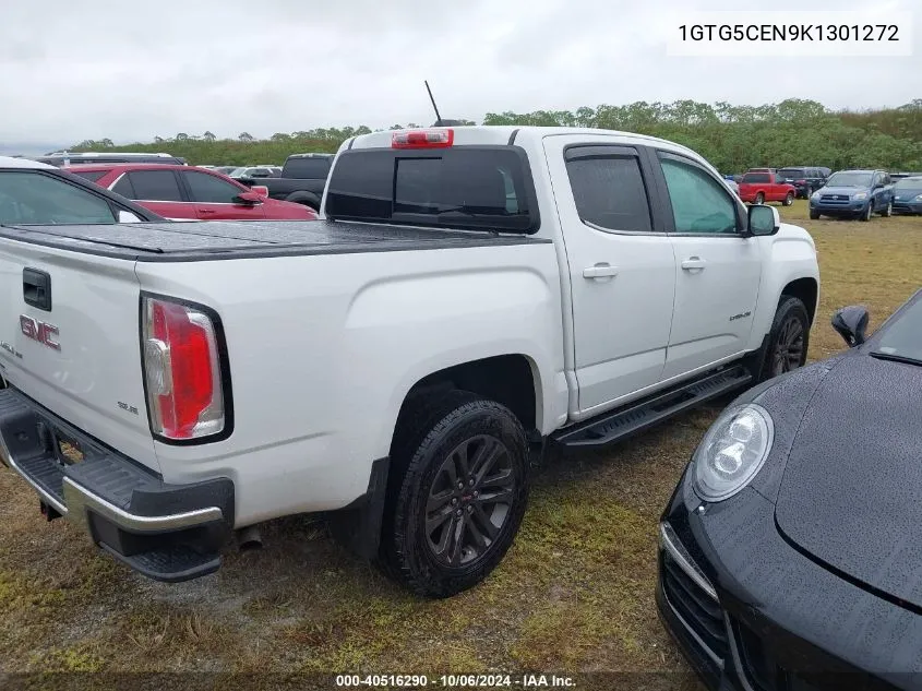 2019 GMC Canyon Sle VIN: 1GTG5CEN9K1301272 Lot: 40516290