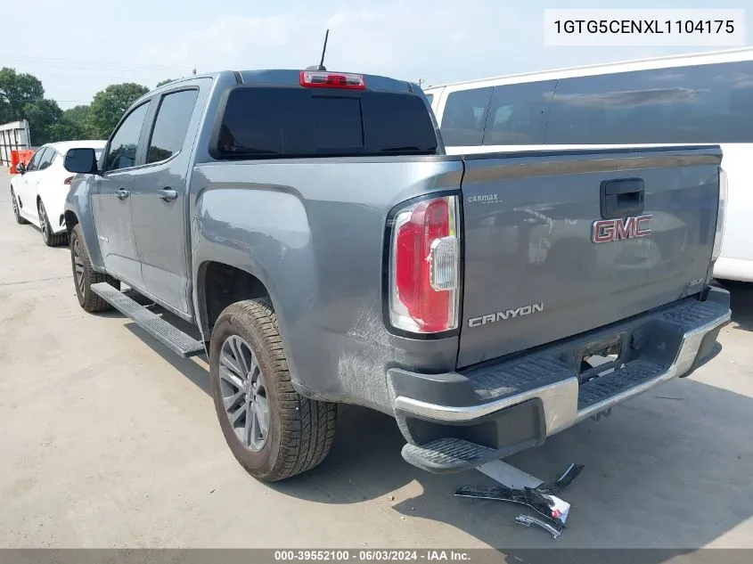 1GTG5CENXL1104175 2020 GMC Canyon 2Wd Short Box Sle