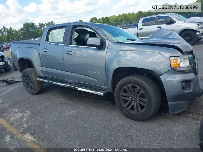 2020 GMC Canyon 2Wd Short Box Sle VIN: 1GTG5CEN7L1250999 Lot: 39577544