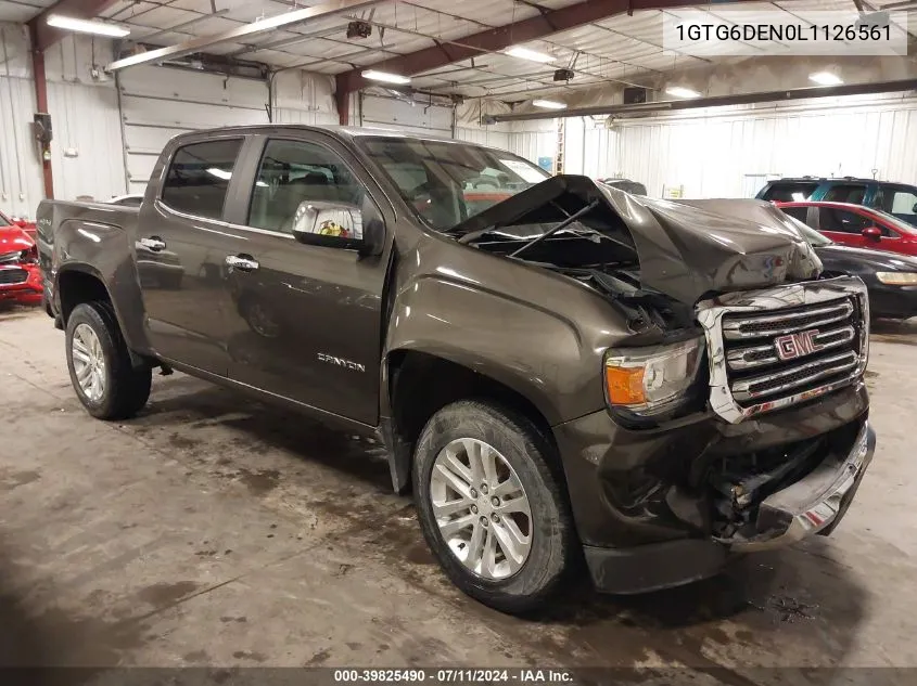 2020 GMC Canyon 4Wd Short Box Slt VIN: 1GTG6DEN0L1126561 Lot: 39825490