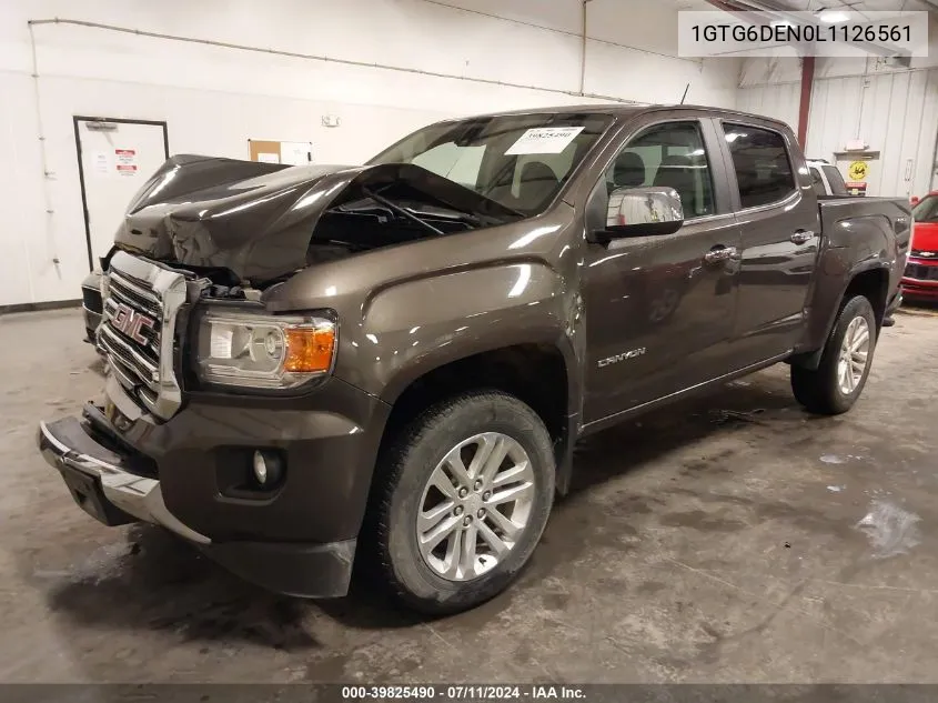 2020 GMC Canyon 4Wd Short Box Slt VIN: 1GTG6DEN0L1126561 Lot: 39825490