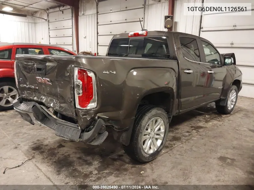 1GTG6DEN0L1126561 2020 GMC Canyon 4Wd Short Box Slt