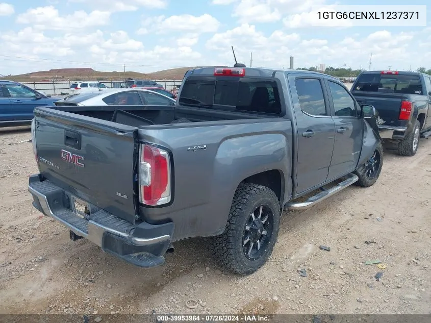 1GTG6CENXL1237371 2020 GMC Canyon 4Wd Short Box Sle