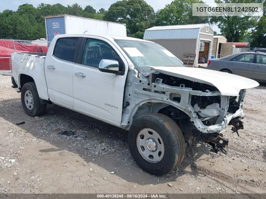 2020 GMC Canyon 4Wd Short Box Denali VIN: 1GTG6EEN8L1242502 Lot: 40139248