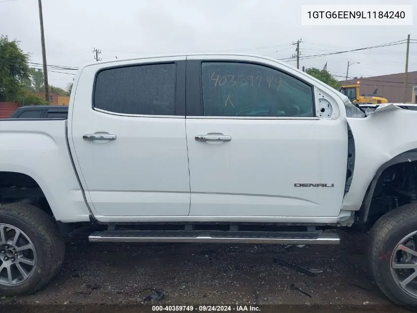 2020 GMC Canyon Denali VIN: 1GTG6EEN9L1184240 Lot: 40359749