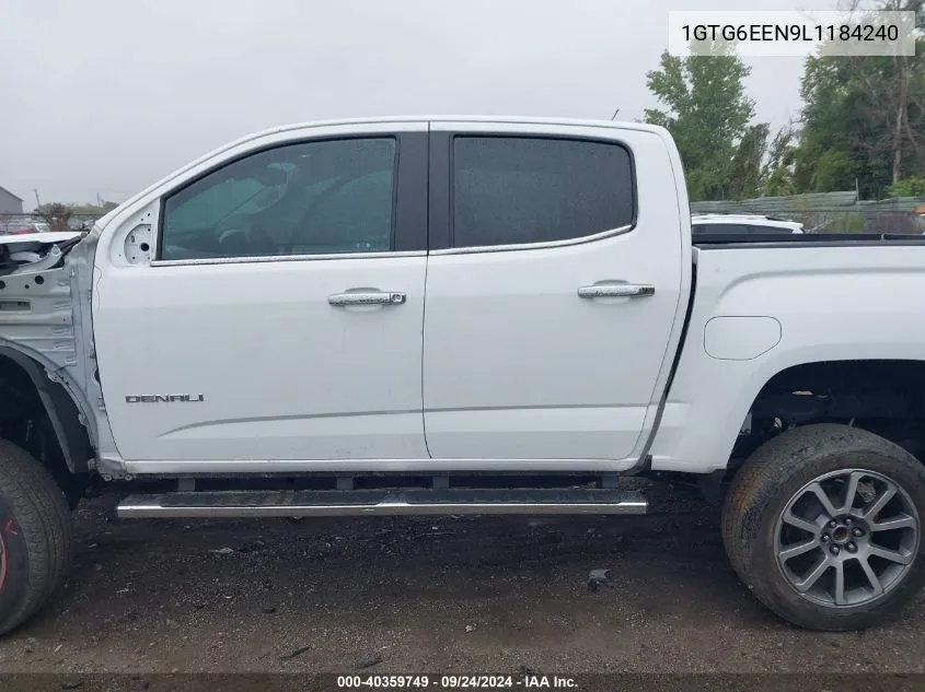 2020 GMC Canyon Denali VIN: 1GTG6EEN9L1184240 Lot: 40359749