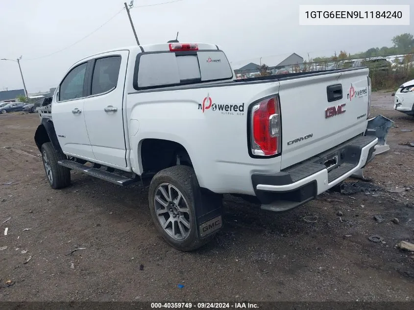 2020 GMC Canyon Denali VIN: 1GTG6EEN9L1184240 Lot: 40359749