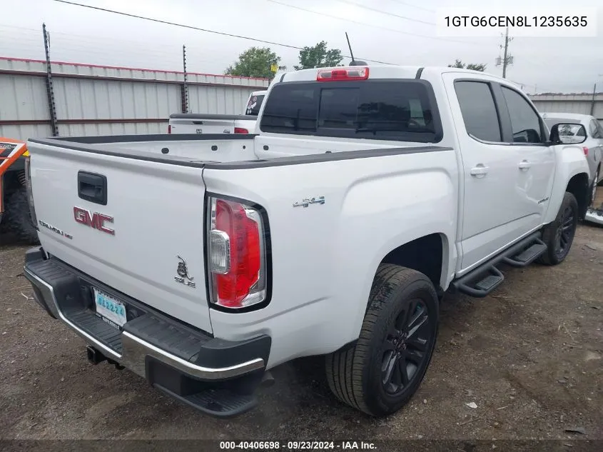 1GTG6CEN8L1235635 2020 GMC Canyon 4Wd Short Box Sle