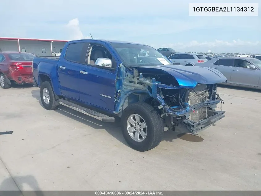 2020 GMC Canyon 2Wd Short Box VIN: 1GTG5BEA2L1134312 Lot: 40416606