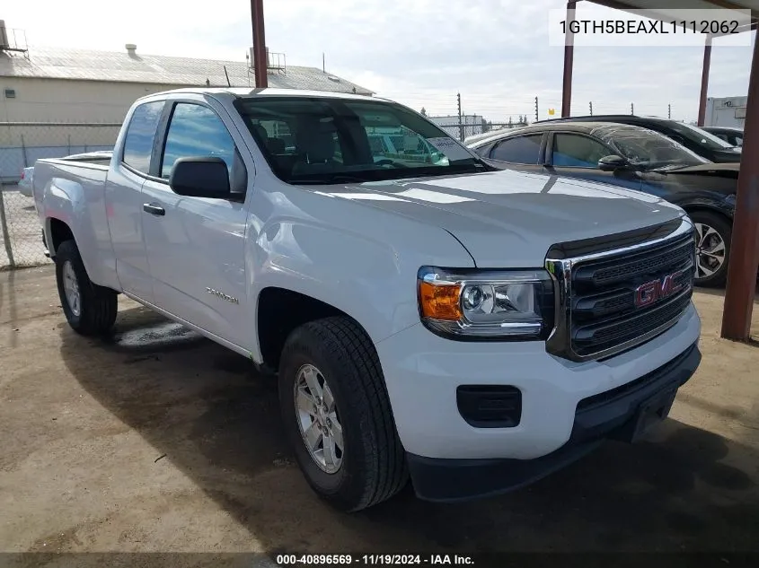 2020 GMC Canyon 2Wd VIN: 1GTH5BEAXL1112062 Lot: 40896569