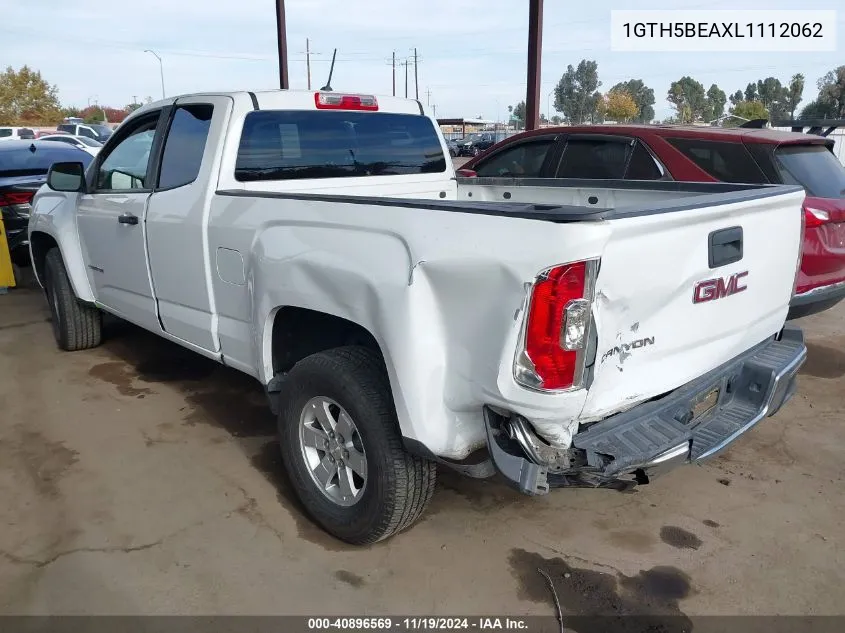 2020 GMC Canyon 2Wd VIN: 1GTH5BEAXL1112062 Lot: 40896569