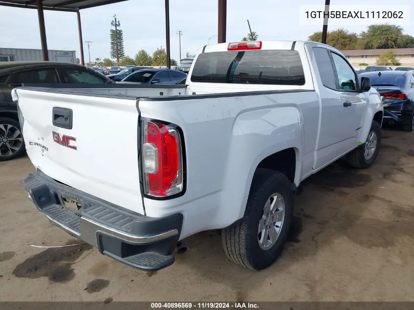 2020 GMC Canyon 2Wd VIN: 1GTH5BEAXL1112062 Lot: 40896569