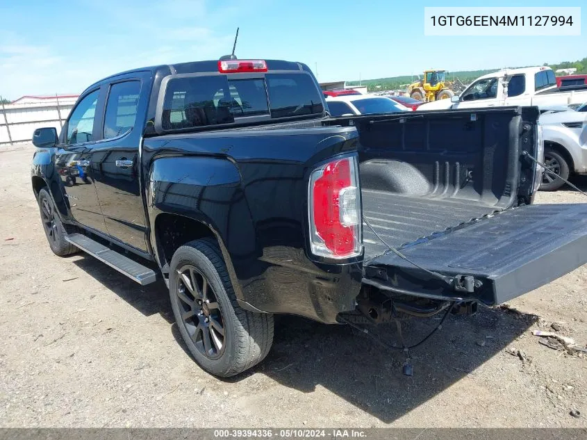 2021 GMC Canyon 4Wd Long Box Denali/4Wd Short Box Denali VIN: 1GTG6EEN4M1127994 Lot: 39394336