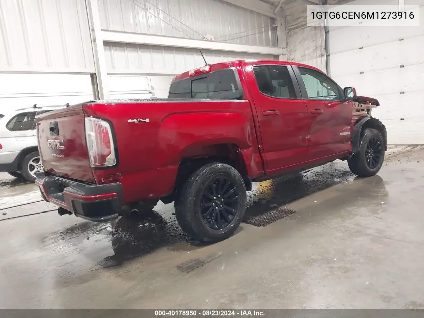 1GTG6CEN6M1273916 2021 GMC Canyon 4Wd Short Box Elevation