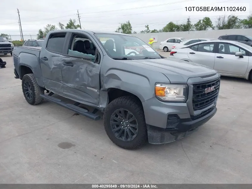 1GTG5BEA9M1102460 2021 GMC Canyon Elevation