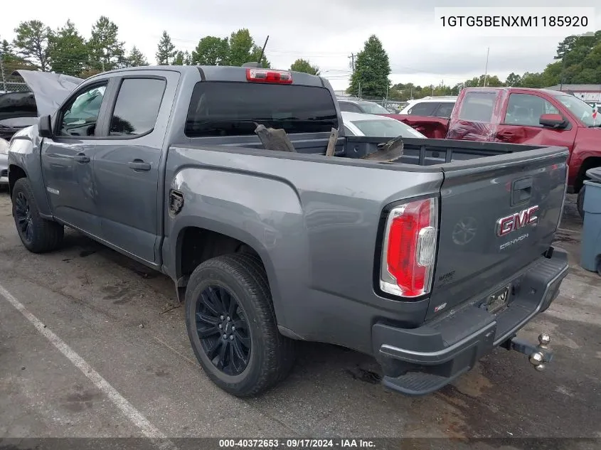 1GTG5BENXM1185920 2021 GMC Canyon 2Wd Short Box Elevation Standard