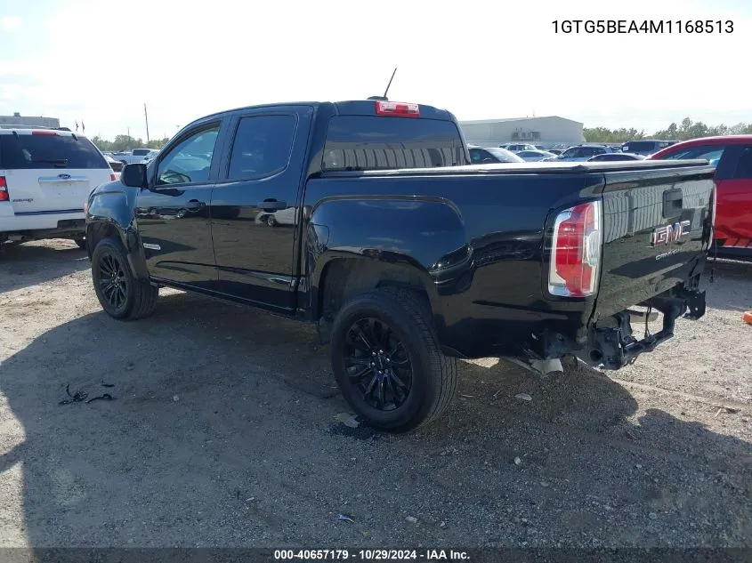 2021 GMC Canyon 2Wd Short Box Elevation Standard VIN: 1GTG5BEA4M1168513 Lot: 40657179