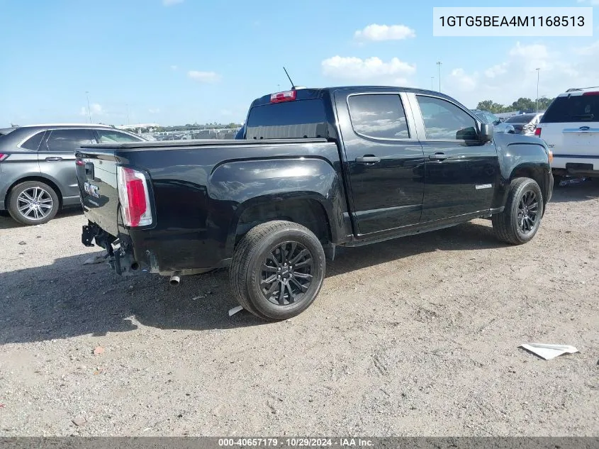 2021 GMC Canyon 2Wd Short Box Elevation Standard VIN: 1GTG5BEA4M1168513 Lot: 40657179