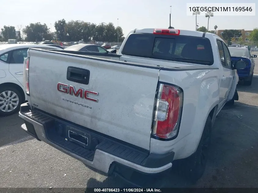 2021 GMC Canyon 2Wd Short Box Elevation VIN: 1GTG5CEN1M1169546 Lot: 40786423