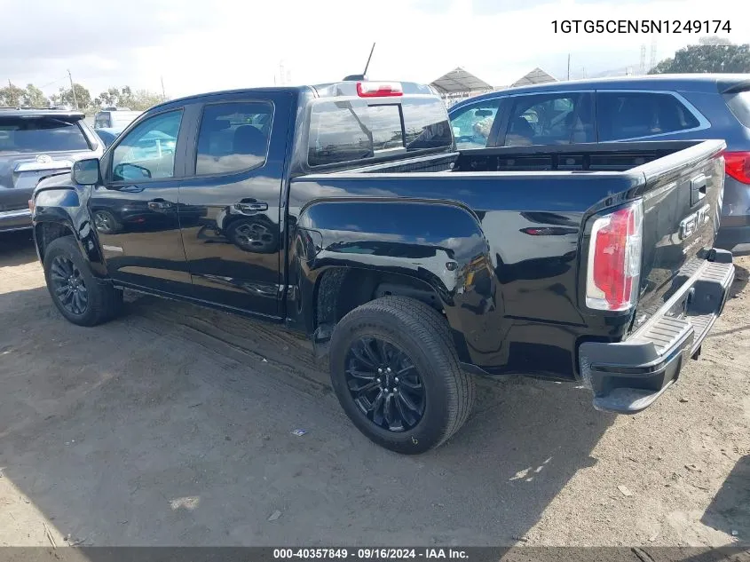 2022 GMC Canyon Elevation VIN: 1GTG5CEN5N1249174 Lot: 40357849