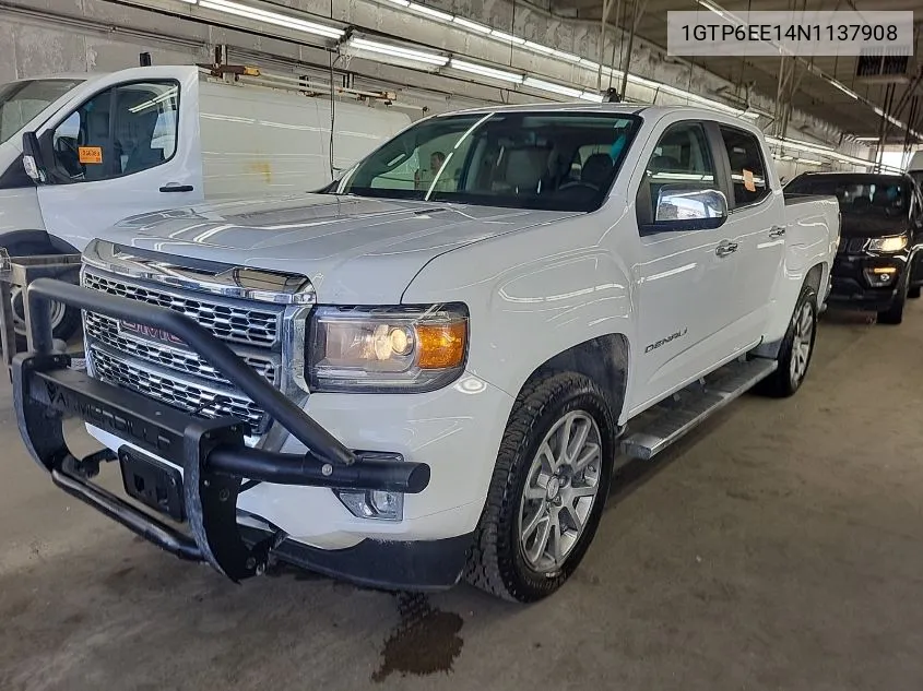 1GTP6EE14N1137908 2022 GMC Canyon Denali