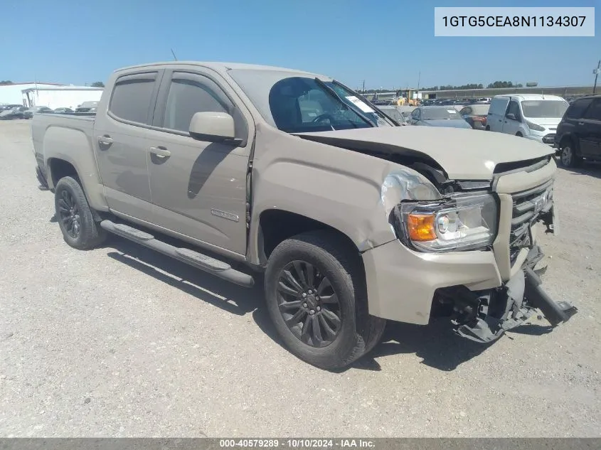 2022 GMC Canyon 2Wd Short Box Elevation VIN: 1GTG5CEA8N1134307 Lot: 40579289