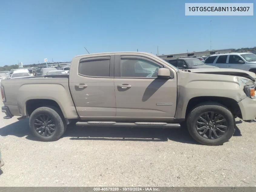 2022 GMC Canyon 2Wd Short Box Elevation VIN: 1GTG5CEA8N1134307 Lot: 40579289