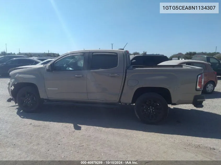 2022 GMC Canyon 2Wd Short Box Elevation VIN: 1GTG5CEA8N1134307 Lot: 40579289