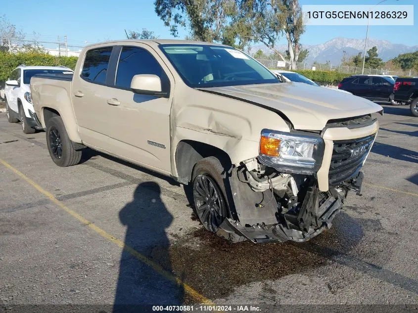 2022 GMC Canyon 2Wd Short Box Elevation VIN: 1GTG5CEN6N1286329 Lot: 40730581