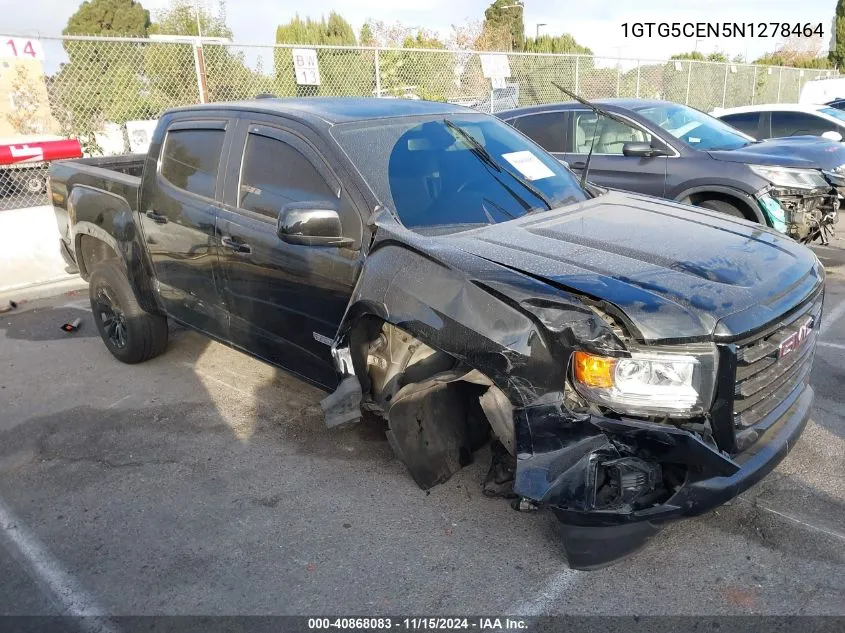 2022 GMC Canyon 2Wd Short Box Elevation VIN: 1GTG5CEN5N1278464 Lot: 40868083