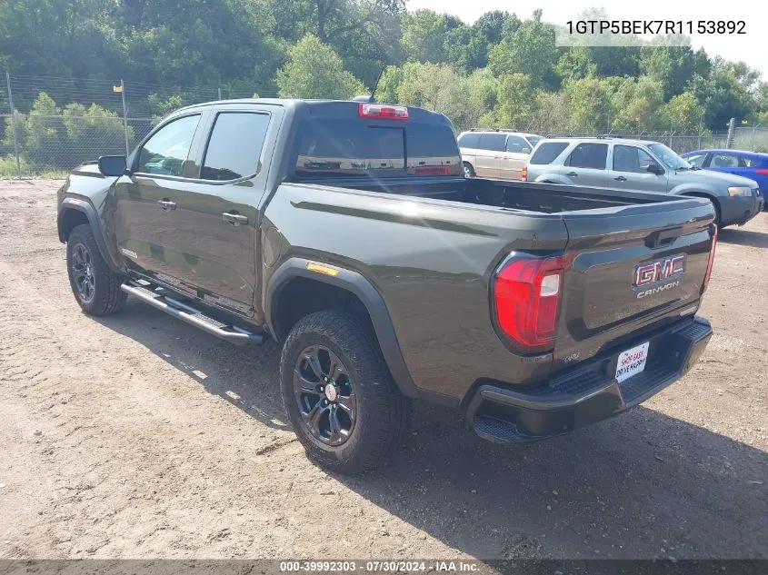 1GTP5BEK7R1153892 2024 GMC Canyon 2Wd Elevation