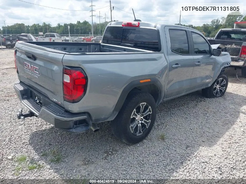 2024 GMC Canyon 4Wd At4 VIN: 1GTP6DEK7R1131805 Lot: 40424519