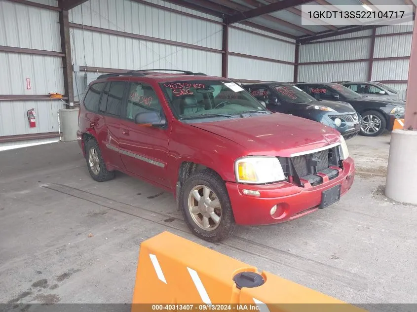 1GKDT13S522104717 2002 GMC Envoy Slt