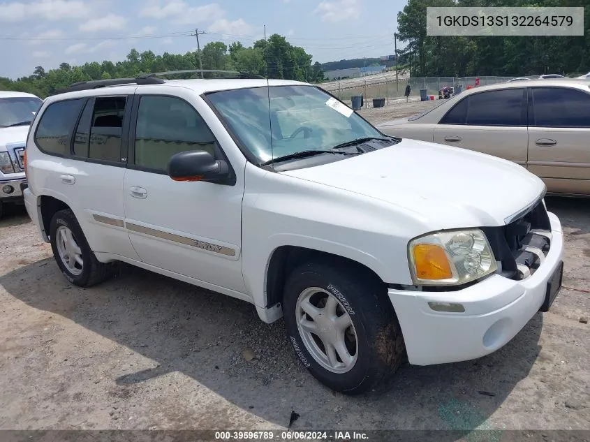 2003 GMC Envoy Slt VIN: 1GKDS13S132264579 Lot: 39596789